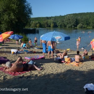 Domony valley lake Hungary
